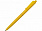Ручка пластиковая soft-touch шариковая Plane, желтый с логотипом в Белгороде заказать по выгодной цене в кибермаркете AvroraStore
