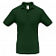 Рубашка поло Safran темно-зеленая с логотипом в Белгороде заказать по выгодной цене в кибермаркете AvroraStore