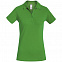Рубашка поло женская Safran Timeless зеленое яблоко с логотипом в Белгороде заказать по выгодной цене в кибермаркете AvroraStore
