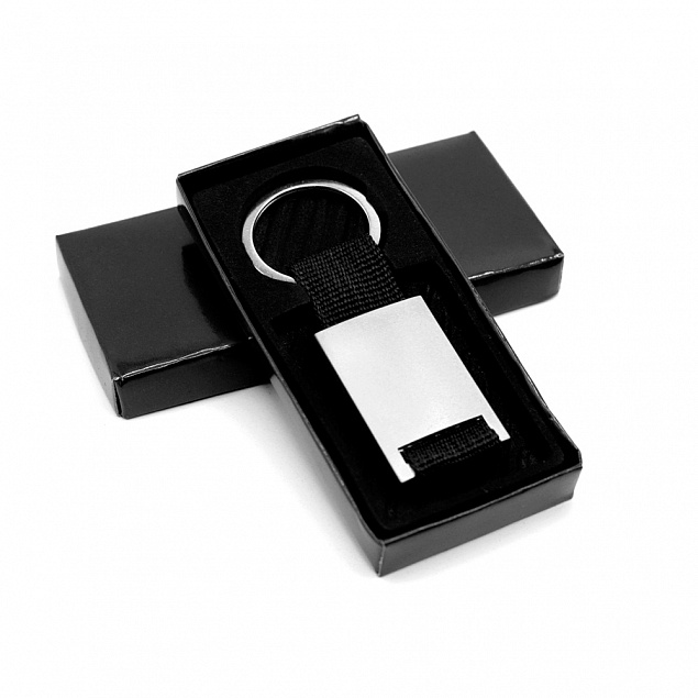Брелок TYPPO в подарочной упаковке - Черный AA с логотипом в Белгороде заказать по выгодной цене в кибермаркете AvroraStore