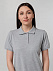 Рубашка поло женская Virma Stretch Lady, серый меланж с логотипом в Белгороде заказать по выгодной цене в кибермаркете AvroraStore