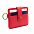 Держатель банковских купюр Vanda - Красный PP с логотипом в Белгороде заказать по выгодной цене в кибермаркете AvroraStore