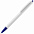 Ручка шариковая Tick, белая с логотипом в Белгороде заказать по выгодной цене в кибермаркете AvroraStore