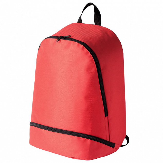 Рюкзак спортивный Unit Athletic, красный с логотипом в Белгороде заказать по выгодной цене в кибермаркете AvroraStore