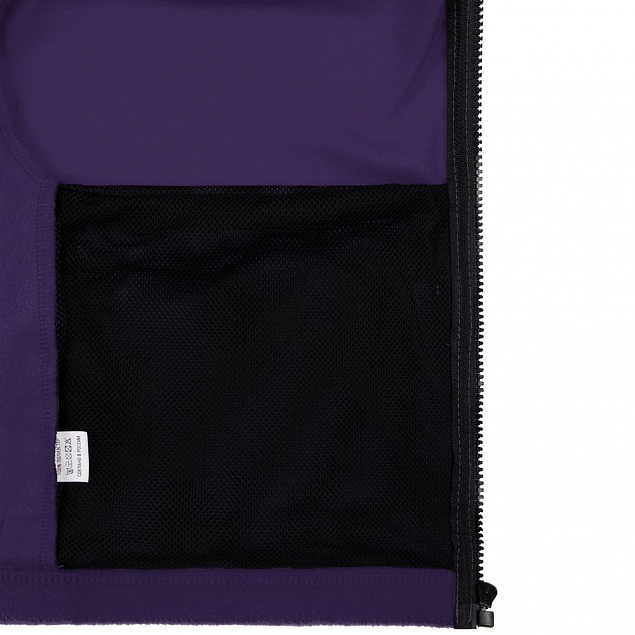 Жилет флисовый Manakin, фиолетовый с логотипом в Белгороде заказать по выгодной цене в кибермаркете AvroraStore