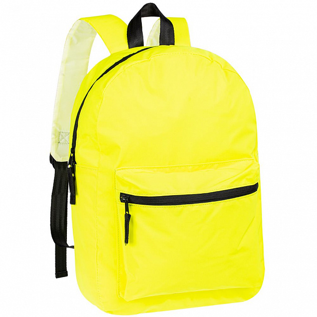 Рюкзак Manifest Color из светоотражающей ткани, желтый неон с логотипом в Белгороде заказать по выгодной цене в кибермаркете AvroraStore