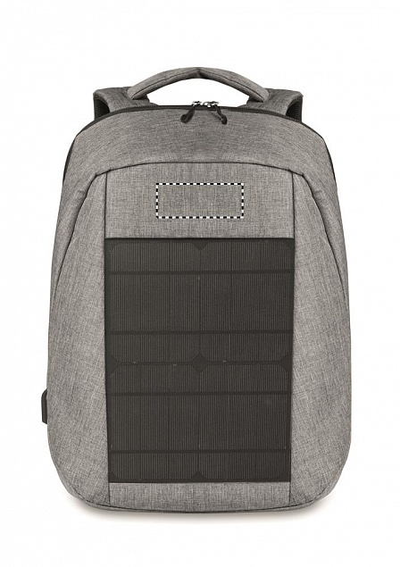 Рюкзак с солнечной батареей с логотипом в Белгороде заказать по выгодной цене в кибермаркете AvroraStore