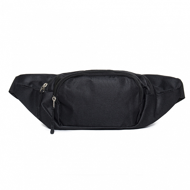 Рюкзаки и сумки Сумка поясная STAN таффета 168D, 125 Чёрный с логотипом в Белгороде заказать по выгодной цене в кибермаркете AvroraStore