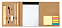 Школьный набор SCHOOL DAYS, коричневый с логотипом в Белгороде заказать по выгодной цене в кибермаркете AvroraStore
