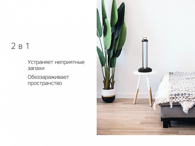 Лампа бактерицидная ультрафиолетовая Sterilizer Z2 с логотипом в Белгороде заказать по выгодной цене в кибермаркете AvroraStore