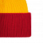 Шапка Snappy, желтая с красным с логотипом в Белгороде заказать по выгодной цене в кибермаркете AvroraStore