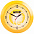 Часы настенные Vivid large, синие с логотипом в Белгороде заказать по выгодной цене в кибермаркете AvroraStore