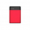 Внешний аккумулятор Apria 10000 mAh - Красный PP с логотипом в Белгороде заказать по выгодной цене в кибермаркете AvroraStore