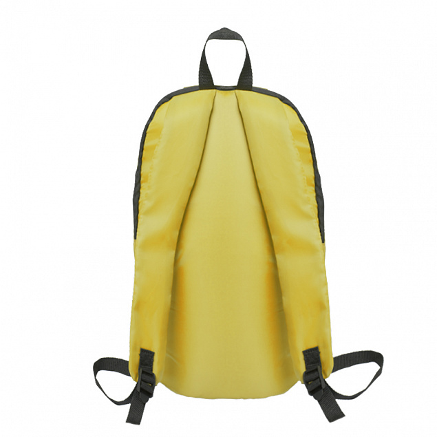 Рюкзак Rush, жёлтый, 40 x 24 см, 100% полиэстер 600D с логотипом в Белгороде заказать по выгодной цене в кибермаркете AvroraStore