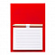 Блокнот с магнитом YAKARI, 40 листов, карандаш в комплекте, красный, картон с логотипом в Белгороде заказать по выгодной цене в кибермаркете AvroraStore