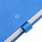 Ежедневник недатированный HAMILTON, A5, небесно-голубой, кремовый блок с логотипом в Белгороде заказать по выгодной цене в кибермаркете AvroraStore