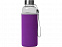Бутылка для воды Pure c чехлом, 420 мл, фиолетовый с логотипом в Белгороде заказать по выгодной цене в кибермаркете AvroraStore