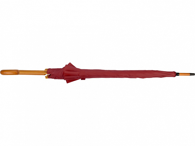 Зонт-трость Радуга, бордовый с логотипом в Белгороде заказать по выгодной цене в кибермаркете AvroraStore
