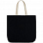 Холщовая сумка Shelty, черная с логотипом в Белгороде заказать по выгодной цене в кибермаркете AvroraStore