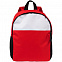 Детский рюкзак Comfit, белый с красным с логотипом в Белгороде заказать по выгодной цене в кибермаркете AvroraStore