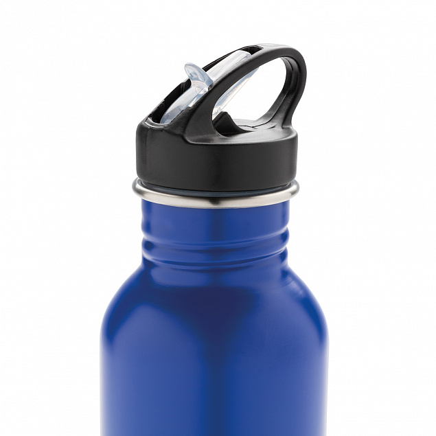 Спортивная бутылка для воды Deluxe с логотипом в Белгороде заказать по выгодной цене в кибермаркете AvroraStore