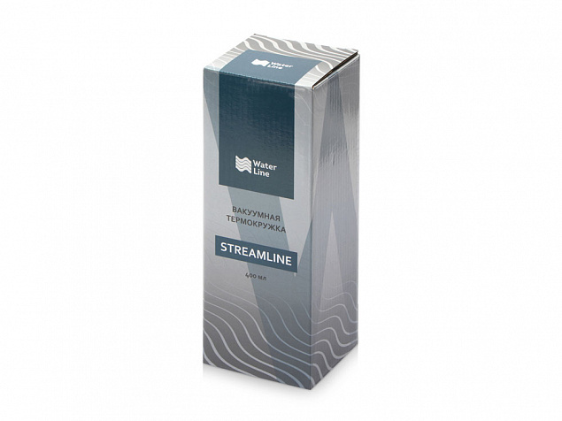 Вакуумная герметичная термокружка «Streamline» с покрытием soft-touch с логотипом в Белгороде заказать по выгодной цене в кибермаркете AvroraStore