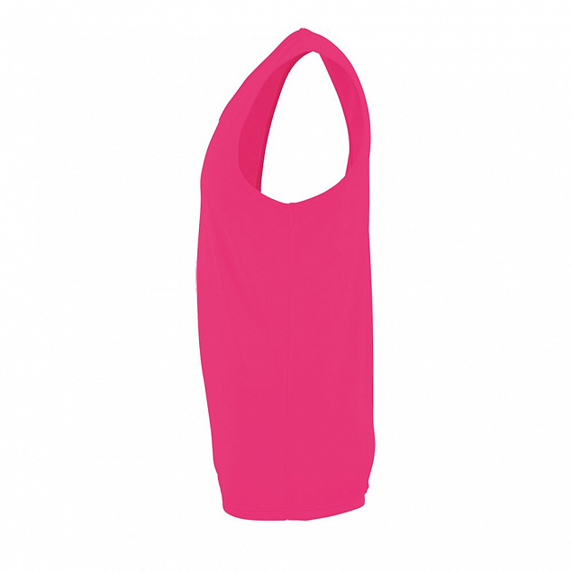 Майка мужская Sporty TT Men, розовый неон с логотипом в Белгороде заказать по выгодной цене в кибермаркете AvroraStore