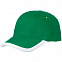 Бейсболка Honor, зеленая с белым кантом с логотипом в Белгороде заказать по выгодной цене в кибермаркете AvroraStore