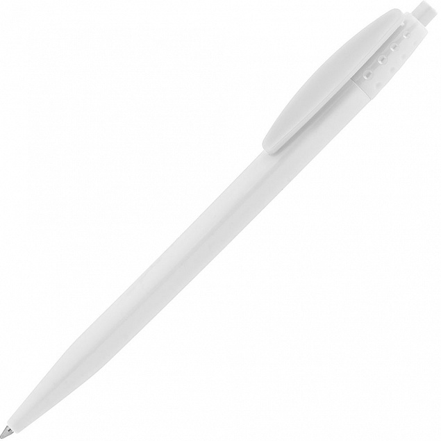 Ручка шариковая Champion ver.2, белая с логотипом в Белгороде заказать по выгодной цене в кибермаркете AvroraStore