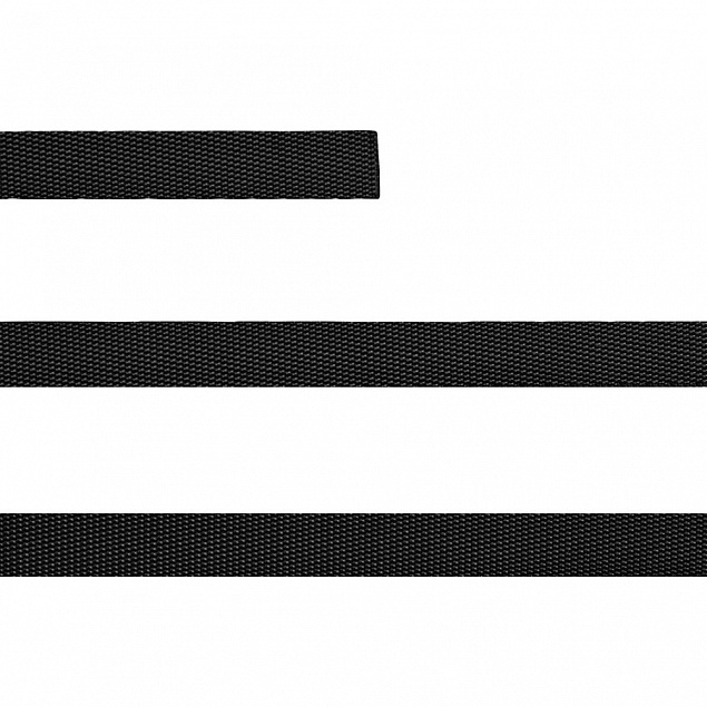 Стропа текстильная Fune 10 S, черная, 50 см с логотипом в Белгороде заказать по выгодной цене в кибермаркете AvroraStore