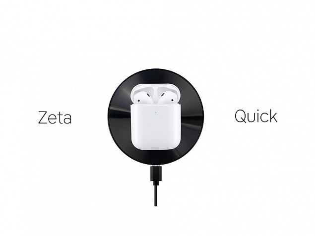 Беспроводное зарядное устройство NEO Zeta Quick с логотипом в Белгороде заказать по выгодной цене в кибермаркете AvroraStore