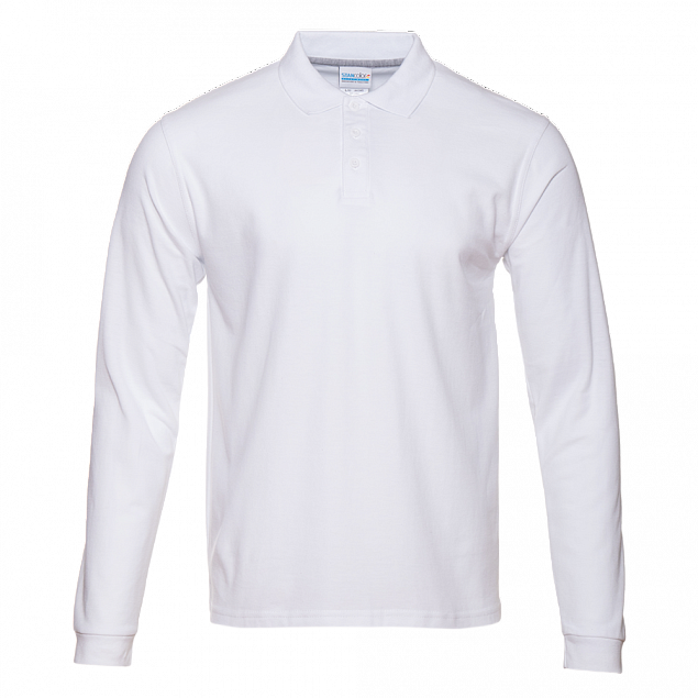 Рубашка поло Рубашка мужская 04S Белый с логотипом в Белгороде заказать по выгодной цене в кибермаркете AvroraStore