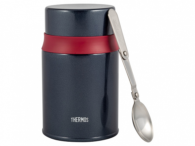 Термос для еды с ложкой Thermos TCLD-520S с логотипом в Белгороде заказать по выгодной цене в кибермаркете AvroraStore