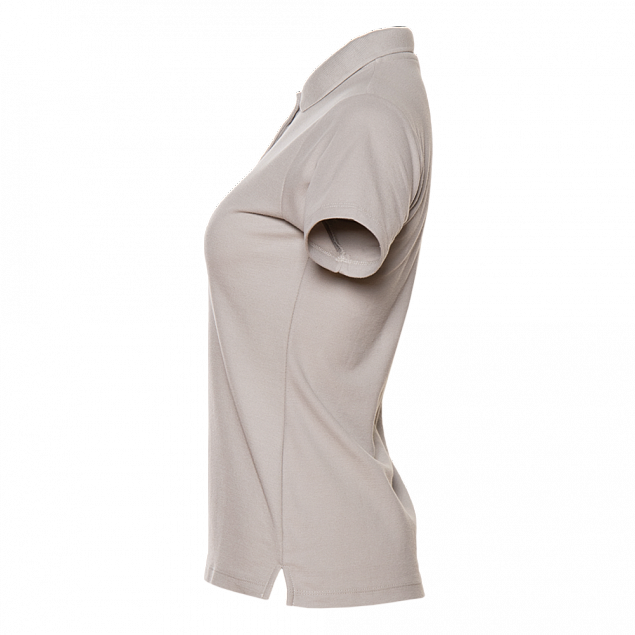 Рубашка поло Рубашка женская 04WL Светло-серый с логотипом в Белгороде заказать по выгодной цене в кибермаркете AvroraStore