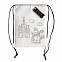 Рюкзак White Line с карандашами, белый с логотипом в Белгороде заказать по выгодной цене в кибермаркете AvroraStore