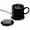 Кружка с подогревом и беспроводной зарядкой Dual Base ver. 2.0, черная с логотипом в Белгороде заказать по выгодной цене в кибермаркете AvroraStore