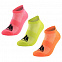 Набор из 3 пар спортивных носков Monterno Sport, розовый, зеленый и оранжевый с логотипом в Белгороде заказать по выгодной цене в кибермаркете AvroraStore