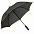 Зонт-трость Jenna, черный с красным с логотипом в Белгороде заказать по выгодной цене в кибермаркете AvroraStore