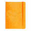 Ежедневник недатированный Boomer, А5,  оранжевый, кремовый блок, без обреза с логотипом в Белгороде заказать по выгодной цене в кибермаркете AvroraStore