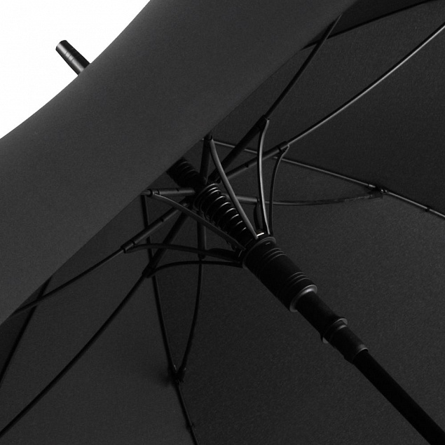 Зонт-трость Seam, светло-серый с логотипом в Белгороде заказать по выгодной цене в кибермаркете AvroraStore