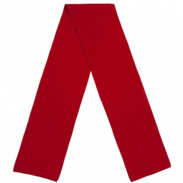 Шарф Real Talk, красный с логотипом в Белгороде заказать по выгодной цене в кибермаркете AvroraStore