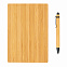 Набор из блокнота и ручки Bamboo, А5 с логотипом в Белгороде заказать по выгодной цене в кибермаркете AvroraStore