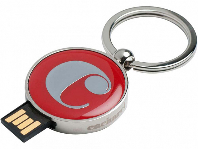 Набор: брелок с флеш-картой на 4 Гб, ручка шариковая с логотипом в Белгороде заказать по выгодной цене в кибермаркете AvroraStore