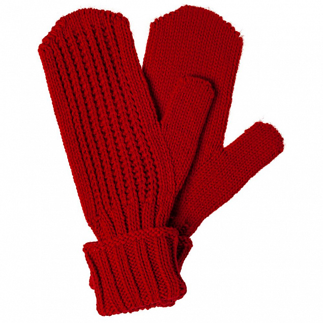Варежки Nordkyn, красные с логотипом в Белгороде заказать по выгодной цене в кибермаркете AvroraStore