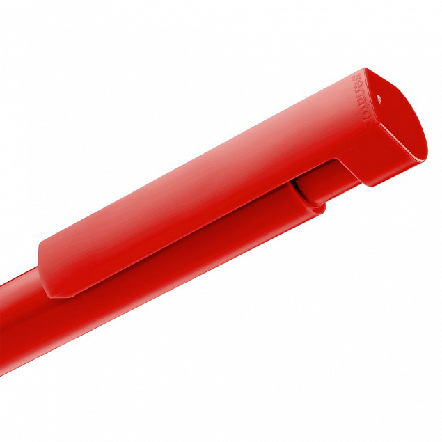 Ручка шариковая Liberty Polished, красная с логотипом в Белгороде заказать по выгодной цене в кибермаркете AvroraStore