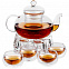 Чайный набор на 4 персоны Teo с логотипом в Белгороде заказать по выгодной цене в кибермаркете AvroraStore
