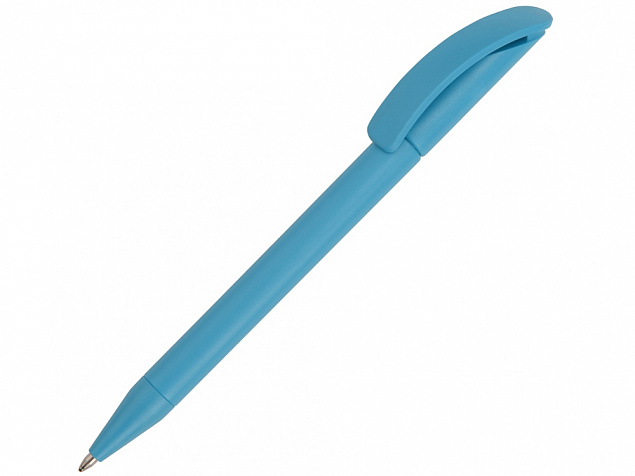 Ручка пластиковая шариковая Prodir DS3 TMM, голубой с логотипом в Белгороде заказать по выгодной цене в кибермаркете AvroraStore