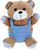 Игрушка Плюшевый медведь с логотипом в Белгороде заказать по выгодной цене в кибермаркете AvroraStore