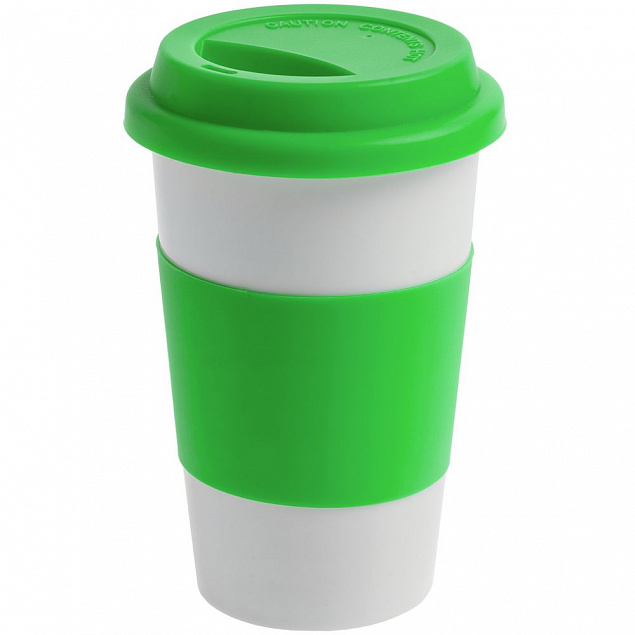 Набор «Чайная пауза», зеленый с белым с логотипом в Белгороде заказать по выгодной цене в кибермаркете AvroraStore