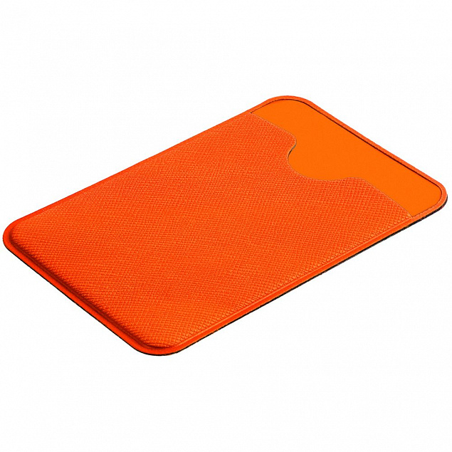 Чехол для карты на телефон Devon, оранжевый с логотипом в Белгороде заказать по выгодной цене в кибермаркете AvroraStore